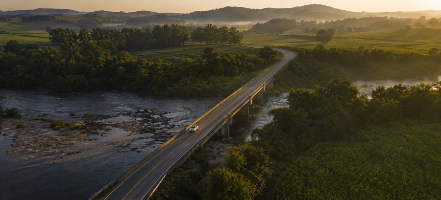 Estrada e infraestrutura