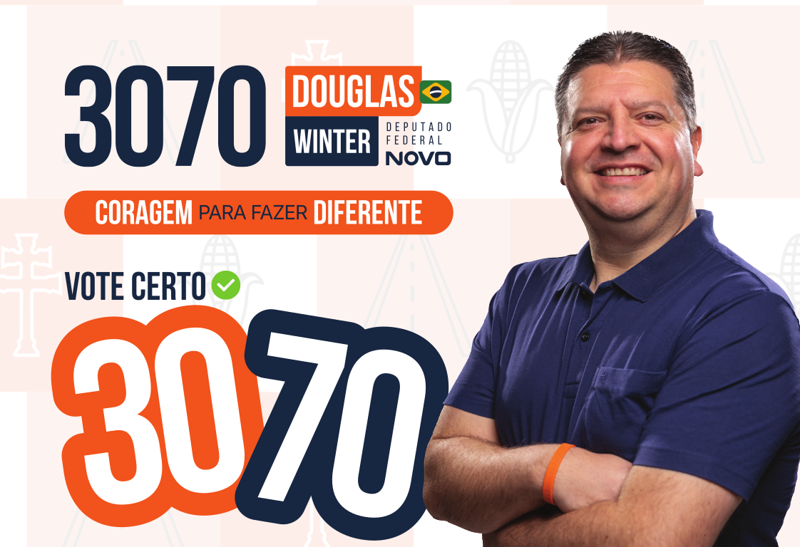 Colinha Douglas Winter 3070 — frente